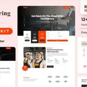 KayMechanic – Kit de Plantillas Elementor de Reparación de Automóviles