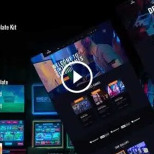 Sintix - Kit de plantillas Elementor de Gaming Studio